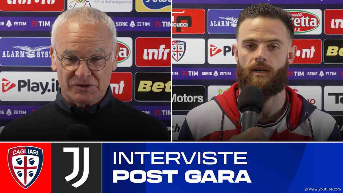 🎙 POST GARA | Ranieri e Nandez dopo Cagliari-Juve | SERIE A TIM