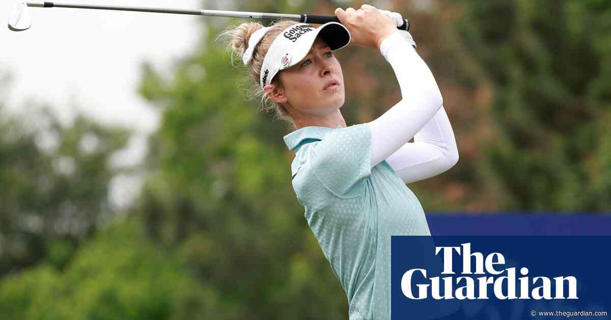 Nelly Korda one off the lead at halfway mark of Chevron Championship