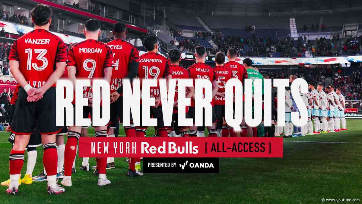 10-Man New York Red Bulls Fight For Draw vs. Chicago Fire FC | New York Red Bulls All-Access