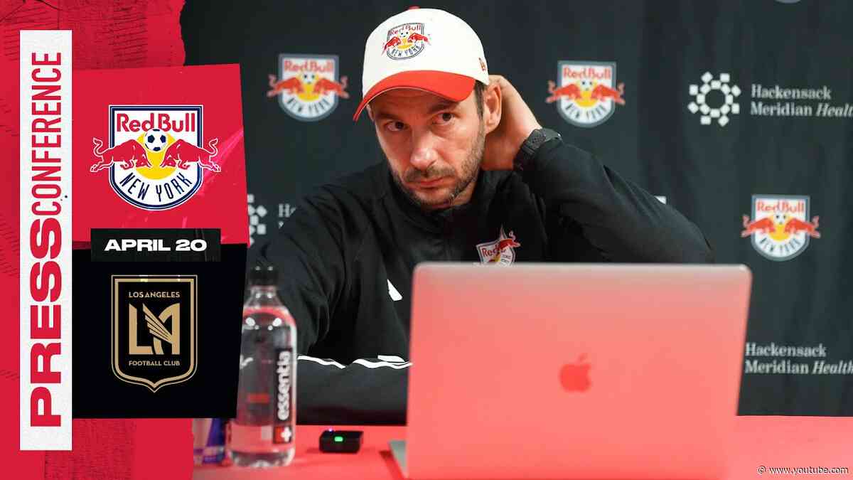Sandro Schwarz Prematch Press Conference | New York Red Bulls