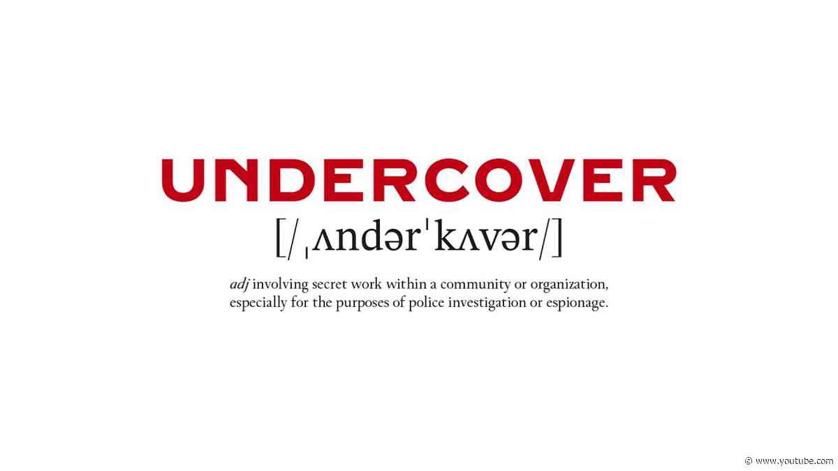 ABC of Creativity: U is for Undercover
