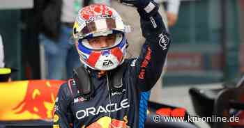 China GP: Weltmeister Max Verstappen holt sich Pole Position