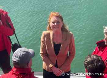 Sarah Ferguson, Duchess of York, visits Southampton