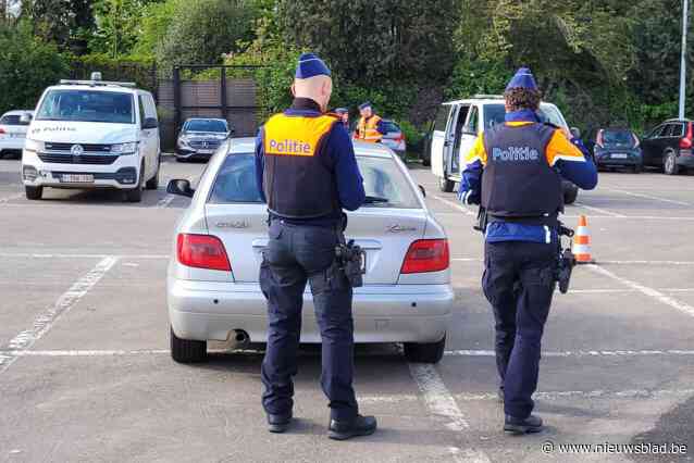 Grote controle-actie in Halle-Vilvoorde: “Acht voertuigen in beslag genomen en negen verdachten van diefstal, drugs of andere feiten gearresteerd”