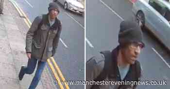 CCTV image of man police want to speak to after 'exposure incidents' under Mancunian Way