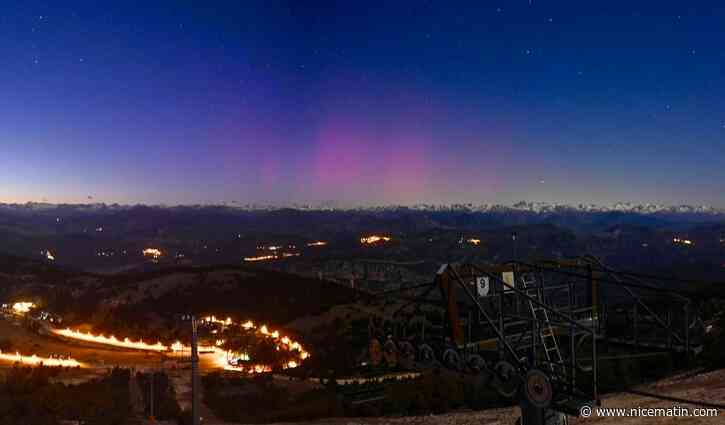 C’est bien une aurore boréale qui a été vue ce vendredi soir depuis la station de Gréolières