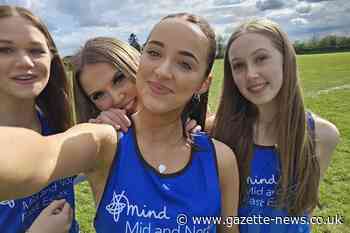 Teens tackle Colchester Zoo 10k Stampede run for charity