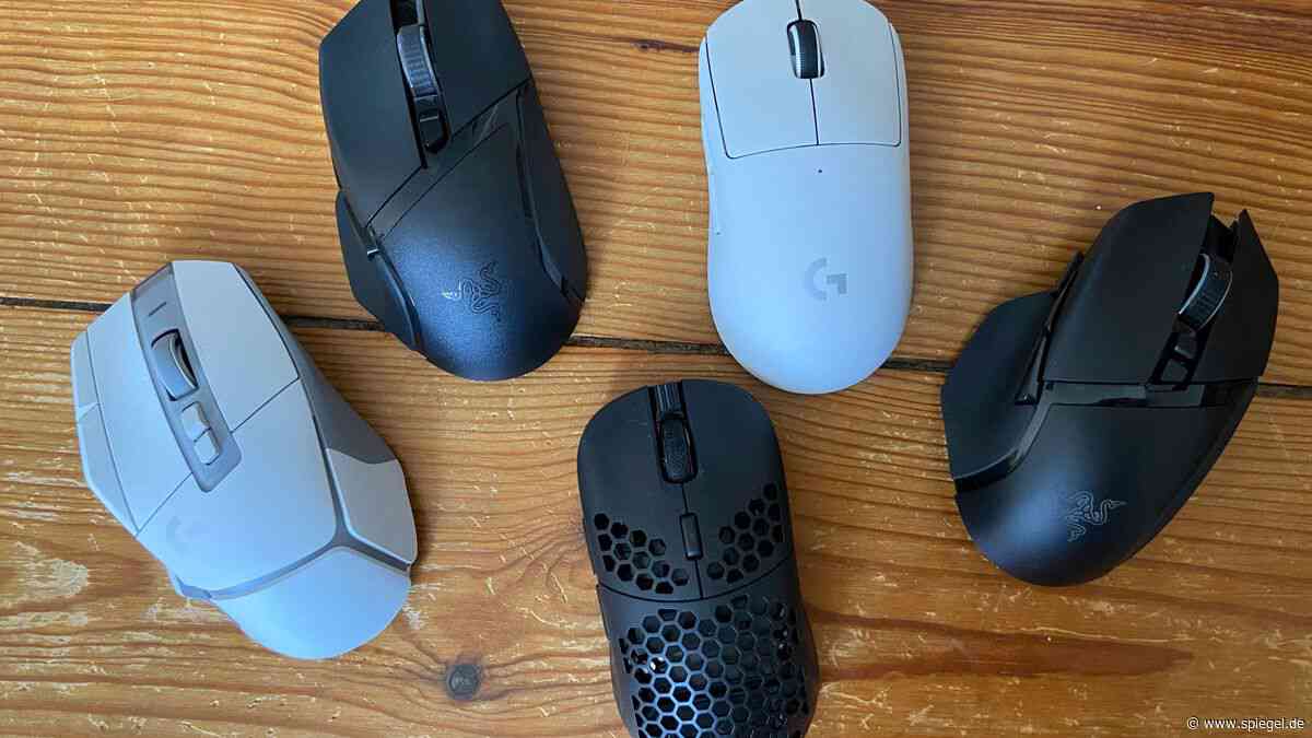 Gaming-Mäuse: Modelle von Logitech, Razer und Nyfter im Test