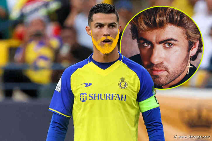 Cristiano Ronaldo Succumbs To Saudi Religious Police; Shocks World With George Michael Facial Hair Trend