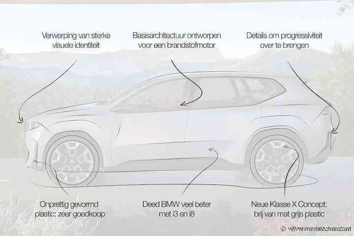 Designreview BMW Vision Neue Klasse X: ‘Gebrek aan respect voor verleden en aan durf’