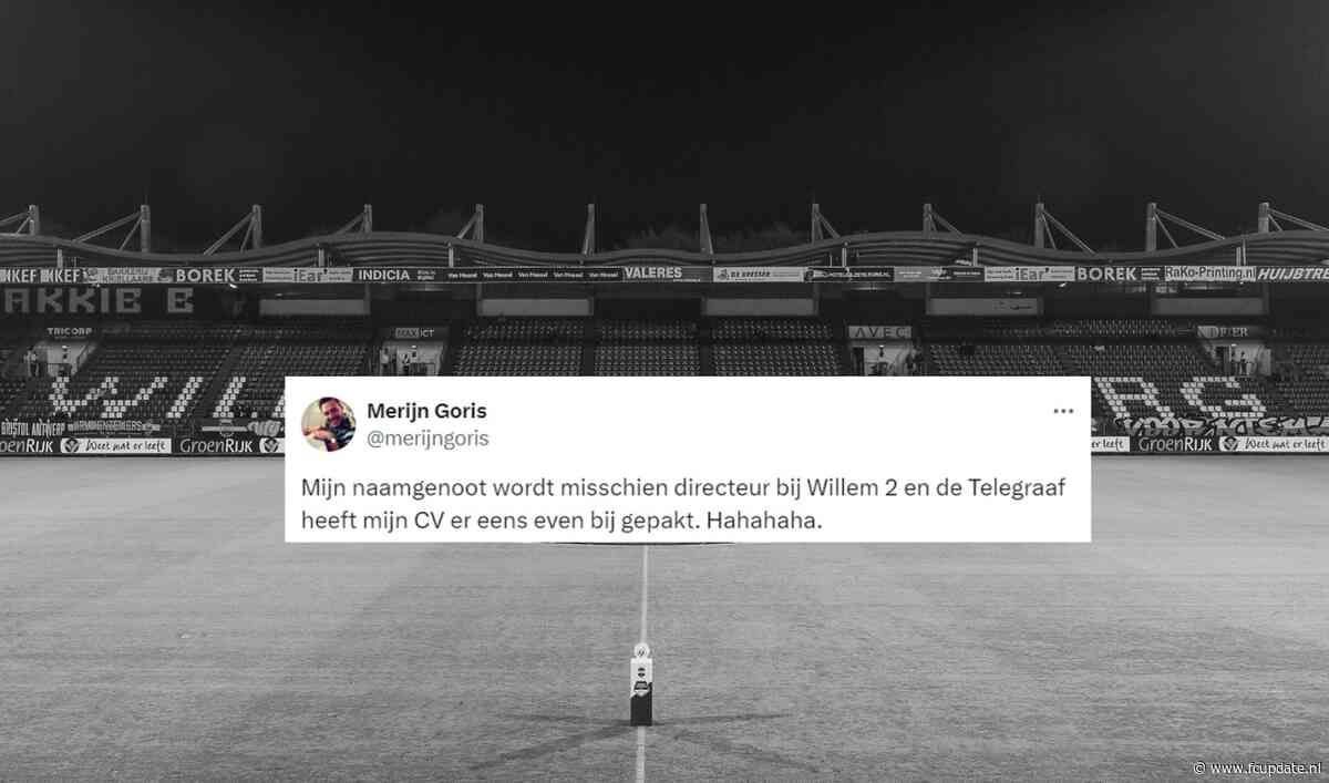 De Telegraaf blundert: CV van nieuwe directeur van Willem II blijkt van heel iemand anders