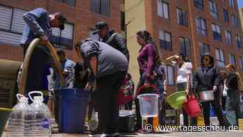 Wassermangel in Kolumbien: Seltener und kürzer duschen