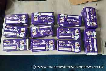 Police seize cannabis-laced chocolate bars disguised as Dairy Milk bars during drugs raid
