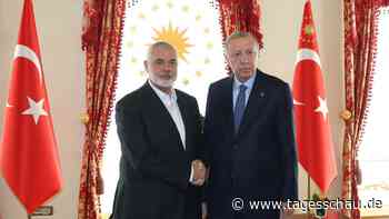 Nahost-Liveblog: ++ Erdogan trifft Hamas-Chef Hanija in Istanbul ++