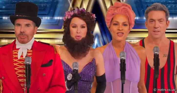 Britain’s Got Talent judges flabbergasted as singers transform them into Greatest Showman cast with trippy AI