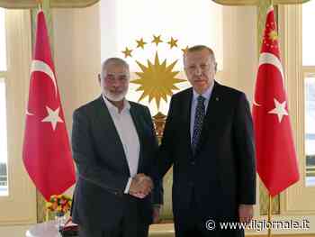 Incontro tra Erdogan e il capo di Hamas: Ankara conferma il sostegno ai terroristi