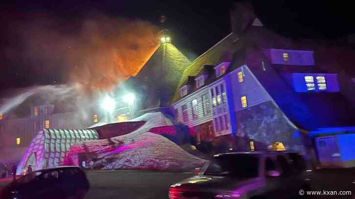 Fire breaks out at historic Oregon hotel used in 'The Shining'