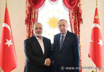 Le président turc Recep Tayyip Erdogan appelle les Palestiniens "à l'unité" après sa rencontre avec avec le chef du Hamas