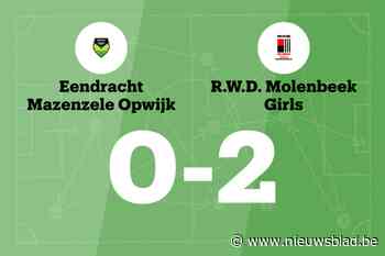 Verlies voor Eendracht Mazenzele Opwijk B dankzij treffers van Lufuluabo voor RWDM Girls B