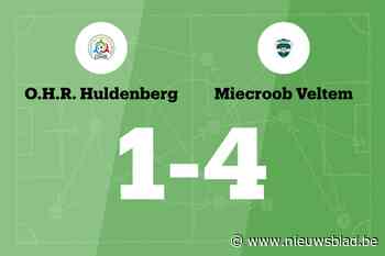 Tien opeenvolgende overwinningen voor Miecroob Veltem na 1-4 overwinning tegen OHR Huldenberg