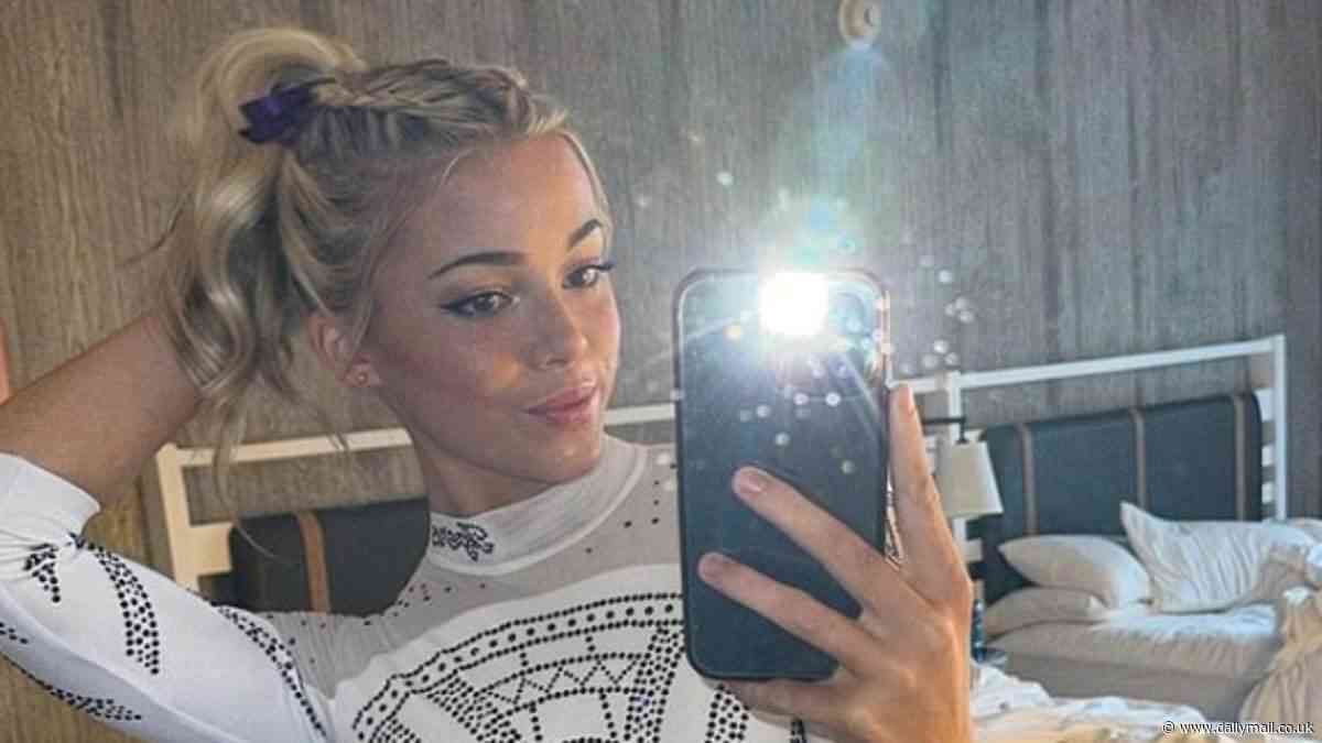 Olivia Dunne Shares Selfie In All White Leotard Before Ncaa Gymnastics