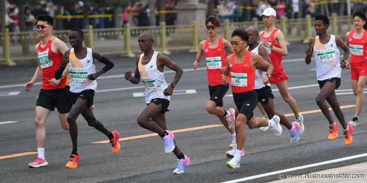 Beijing half-marathon winner stripped of medal after 3 African runners let the Chinese athlete overtake, video appears to show