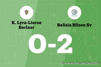 Ongeslagen reeks van Lyra-Lierse tot een einde gebracht na 0-2 tegen Belisia Bilzen
