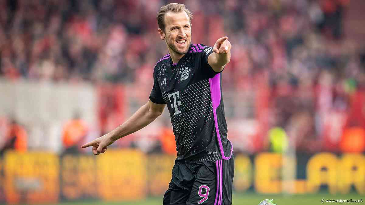 Harry Kane scores 40th goal of the season as Bayern Munich hammer Union Berlin 5-1 - and edges closer to his own personal record