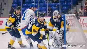 Admirals late rally falls short 5-4 to Trois-Rivières; series even at 1-1
