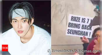 RIIZE fans protests over Seunghan's hiatus