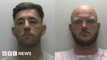 Two men jailed over 'bottom touch' killing
