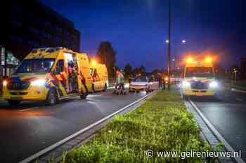 Zwaargewonde na aanrijding met auto