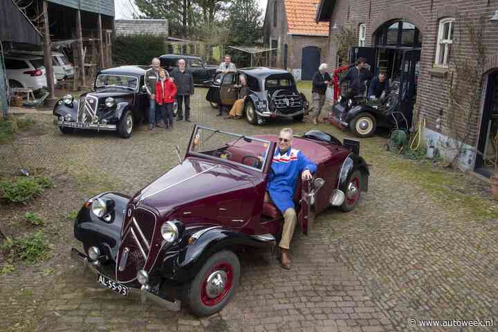 Deze mannen sleutelen graag aan hun Citroën Traction Avant maar rijden er ook mee naar Marokko
