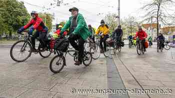 Rad-Demonstranten fordern einen rascheren Ausbau des Radnetzes