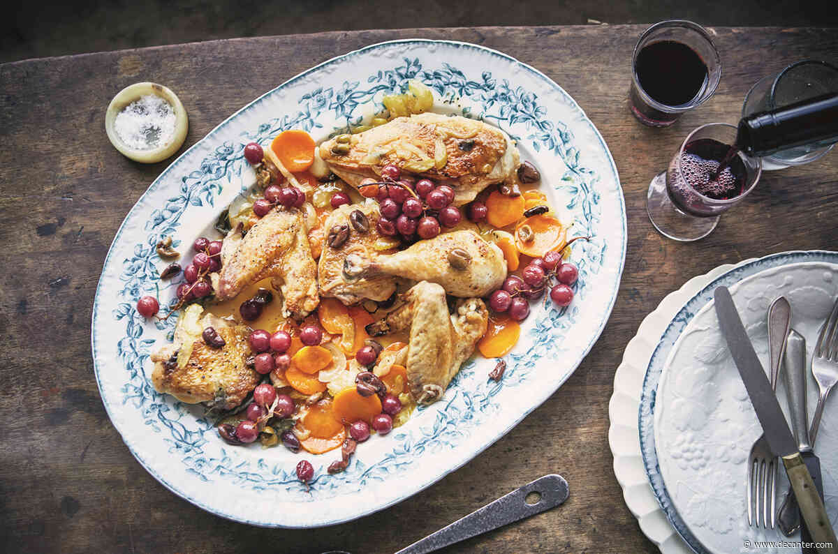 Perfect Pairing: Chicken with grapes, olives & sage