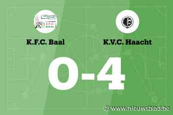 Weergaloze Brodala leidt KVC Haacht langs KFC Baal B
