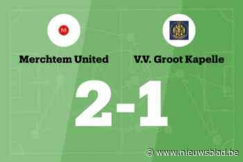 Merchtem United B wint wedstrijd tegen VV Groot Kapelle B