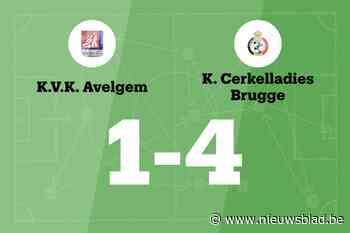 De Cock scoort twee keer voor Cerkelladies Brugge in wedstrijd tegen VK Avelgem