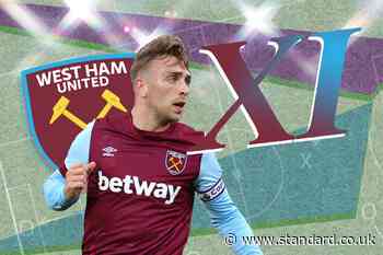 West Ham XI vs Crystal Palace: Starting lineup, confirmed team news and Jarrod Bowen injury latest