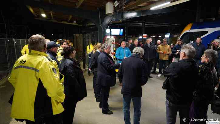 Treinen stonden zaterdagavond om 22:30 u drie minuten stil uit protest tegen vele geweld (update)