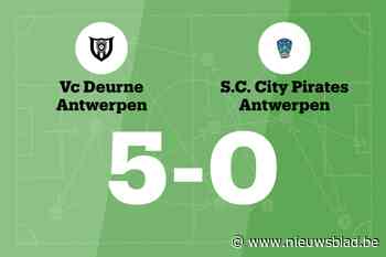 Wedstrijd tussen VC Deurne Antwerpen en City Pirates B eindigt in forfaitscore