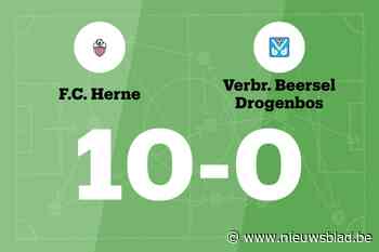 Zege voor FC Herne B thuis tegen Verbroedering Beersel Drogenbos B
