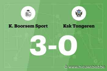 Boorsem Sport B verslaat KSK Tongeren B met 3-0 en eindigt reeks zonder overwinning