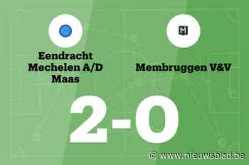 Sterke tweede helft genoeg voor Eendracht Mechelen a/d Maas B tegen Membruggen V&V