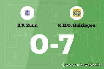KHO Huizingen B wint in doelpuntenfestijn van KV Zuun B