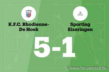 Winnende reeks van Sporting Eizeringen eindigt na wedstrijd tegen KFC Rhodienne-De Hoek B
