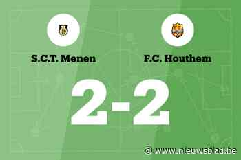 SCT Menen en F.C. Houthem houden elkaar in evenwicht
