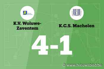 Ben El Hadi El Messaoudi maakt twee goals voor KV Woluwe-Zaventem in wedstrijd tegen KCS Machelen