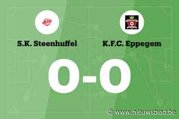 Doelpuntloze wedstrijd voor SK Steenhuffel en KFC Eppegem B
