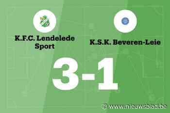 FC Lendelede Sport maakt einde aan slechte reeks door zege op SK Beveren-Leie